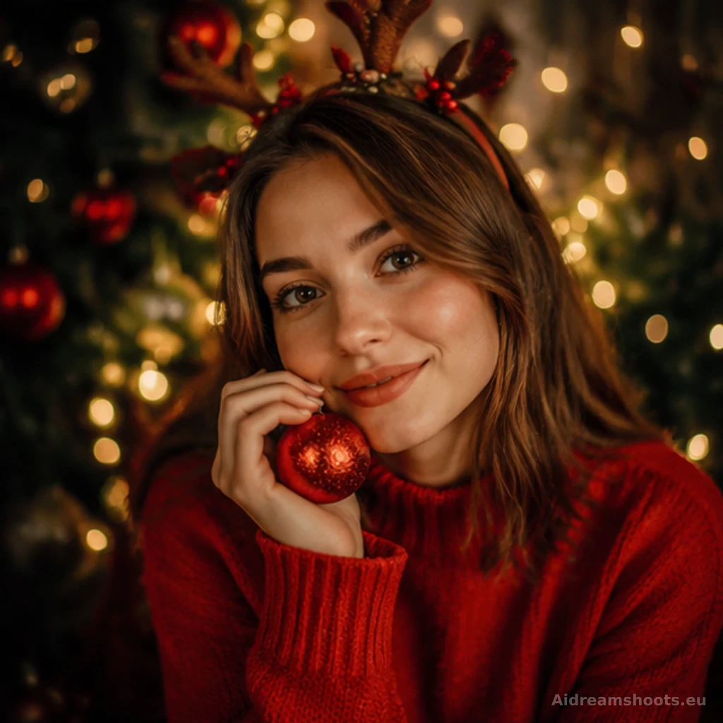 retrato de celebracion de temporada