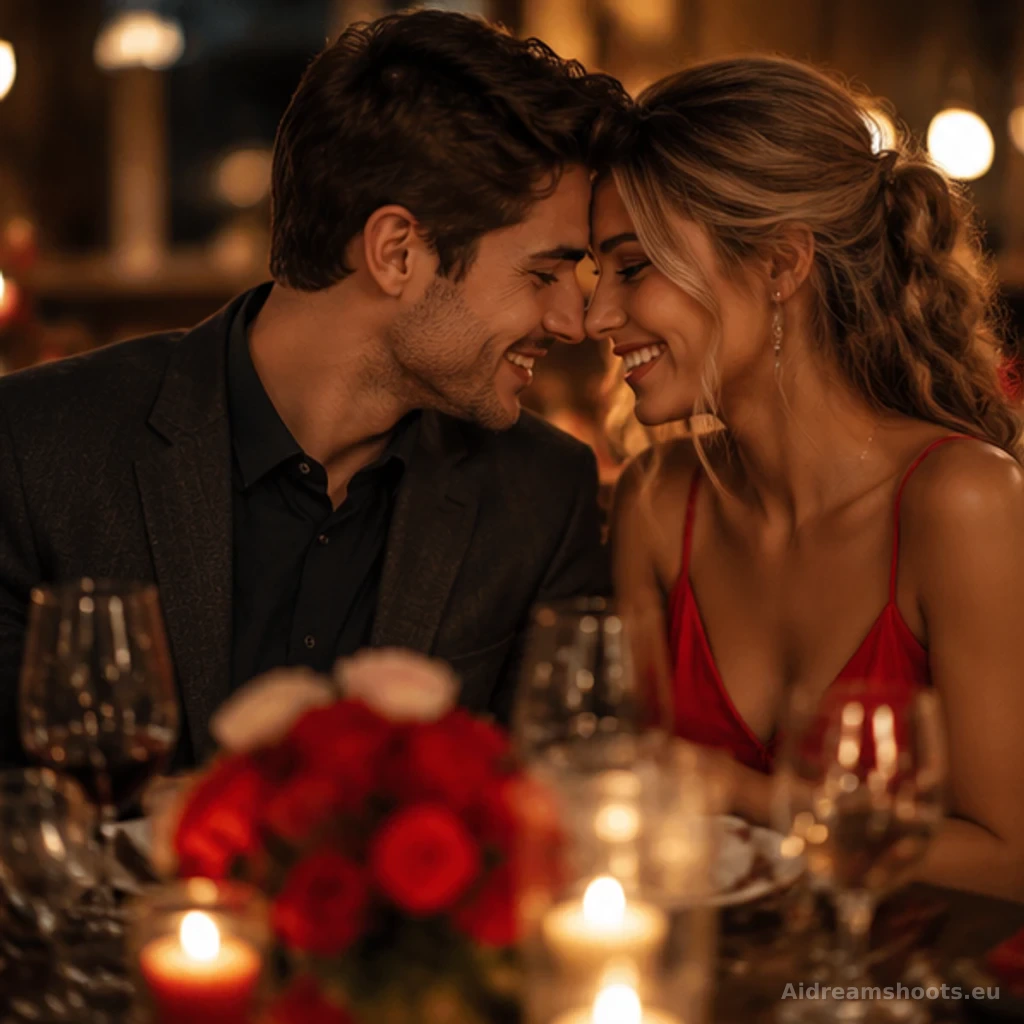 retrato de pareja para recuerdo