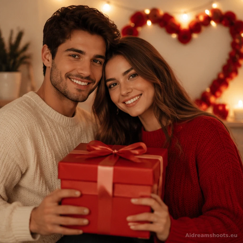 retrato de pareja para recuerdo, retrato espontáneo con una expresión natural
