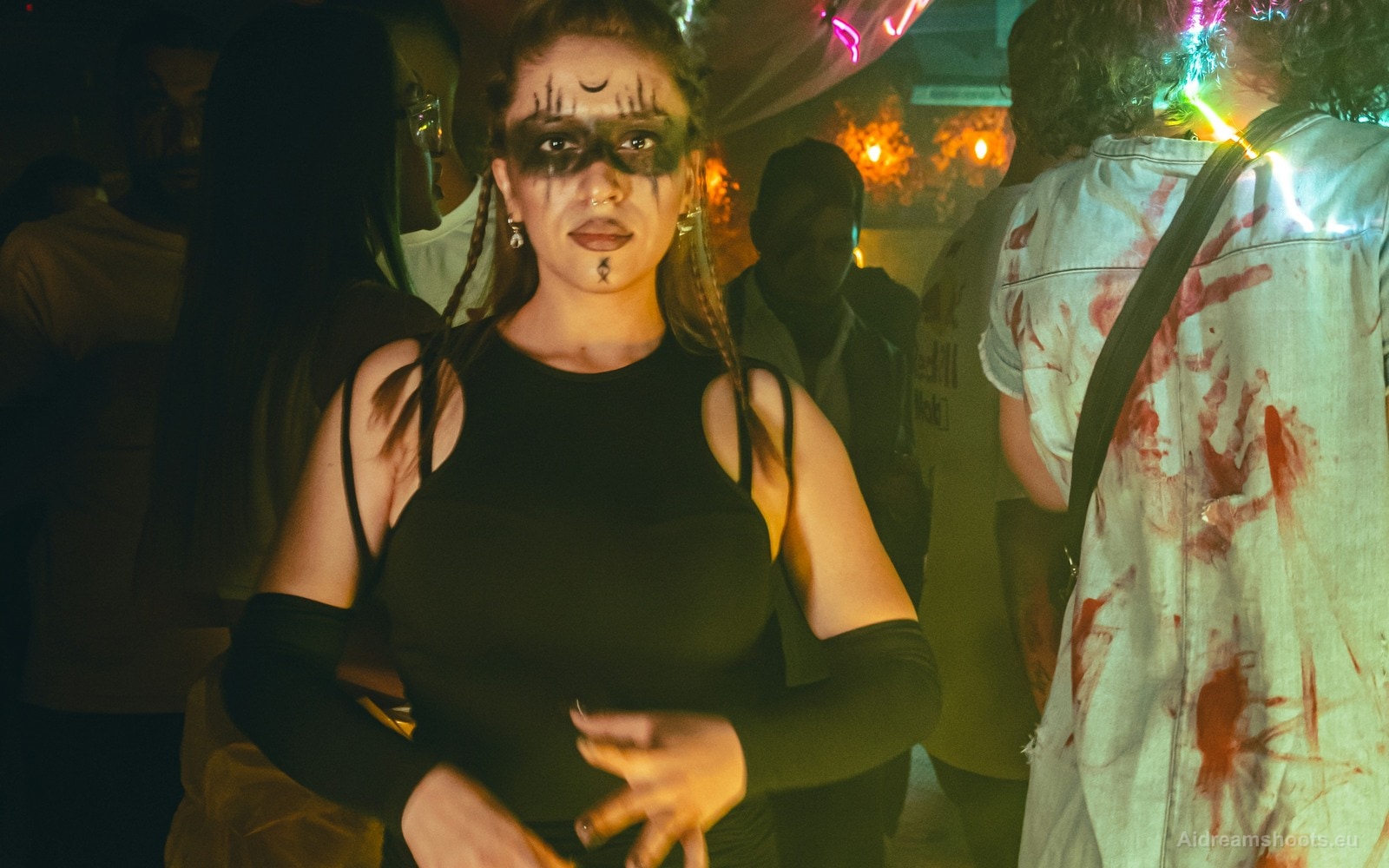 Ejemplo visual de halloween creado con IA