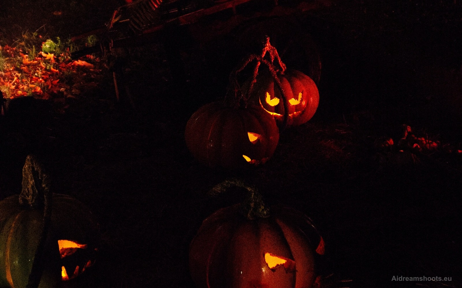 Ejemplo visual de halloween creado con IA